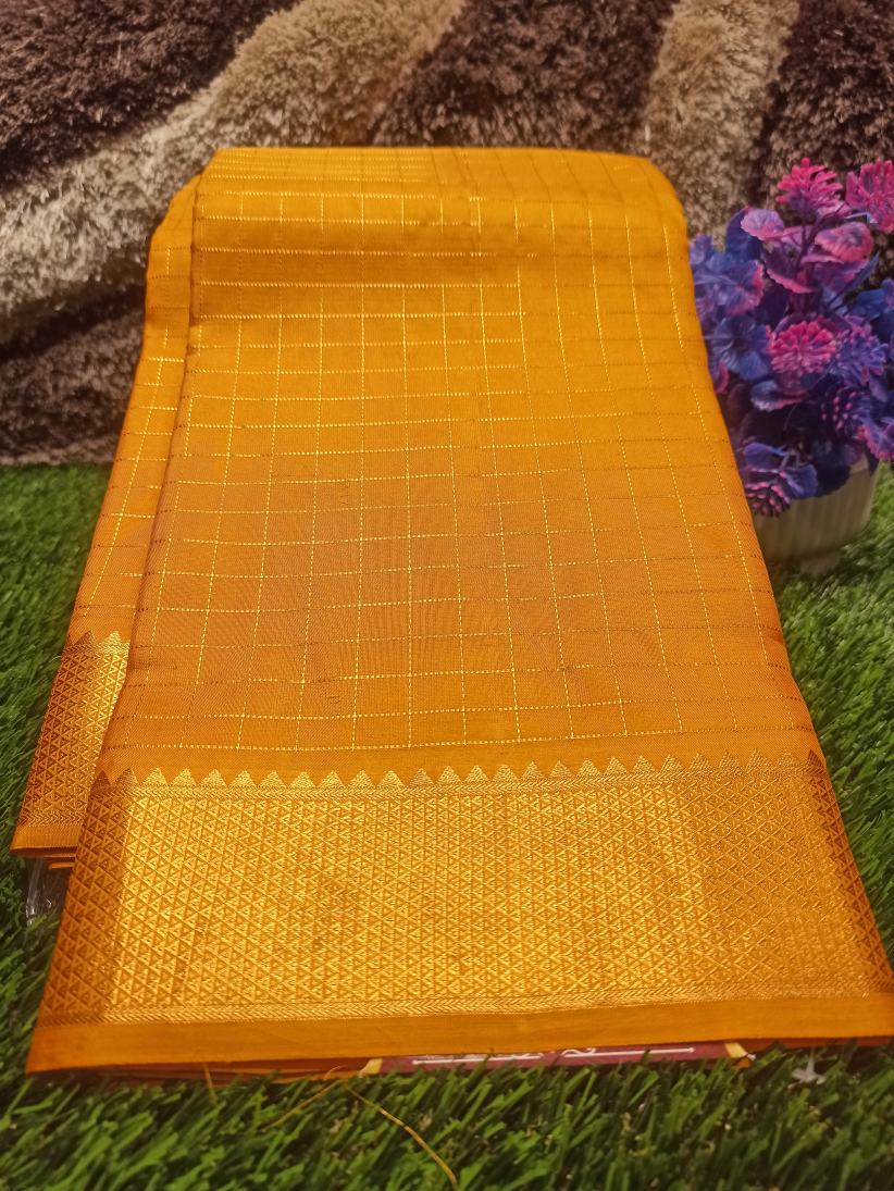 Pure Kanchipuram Silk Saree.