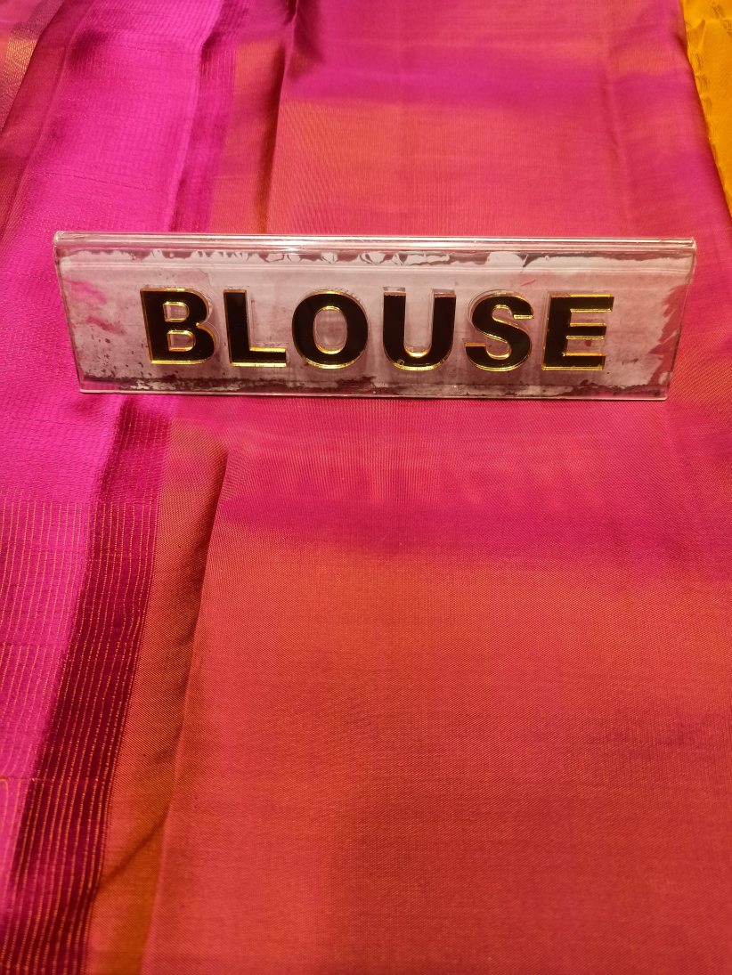 Pure Kanchipuram Silk Saree.
