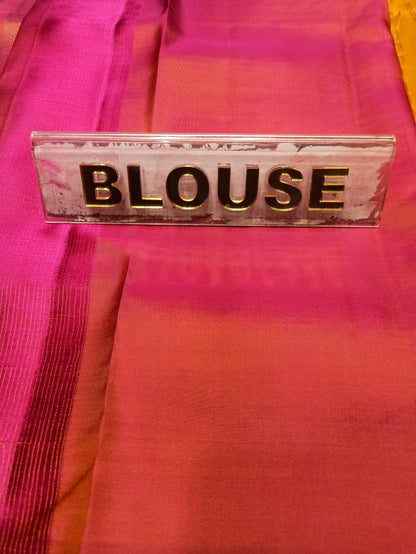 Pure Kanchipuram Silk Saree.