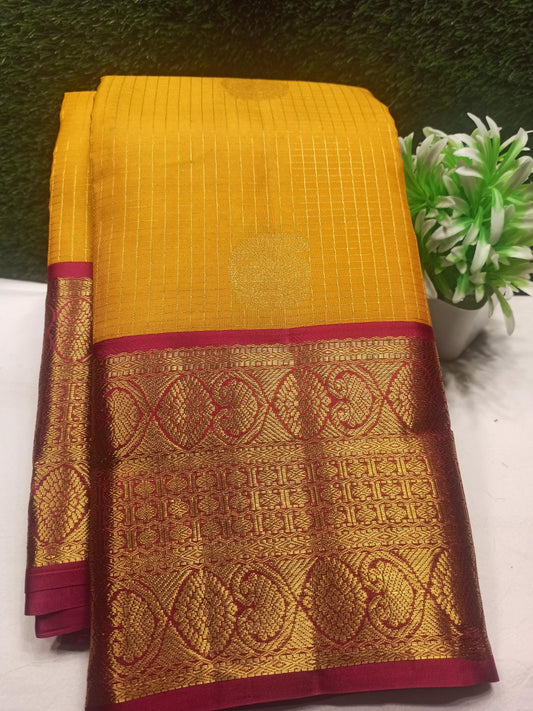 Pure Kanchipuram Silk Saree.