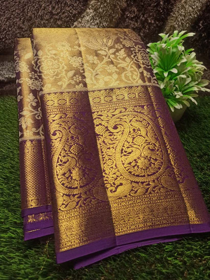 Pure Kanchipuram Silk Saree.