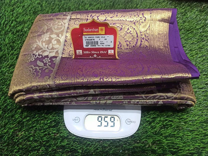 Pure Kanchipuram Silk Saree.