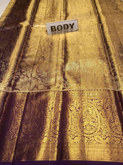 Pure Kanchipuram Silk Saree.