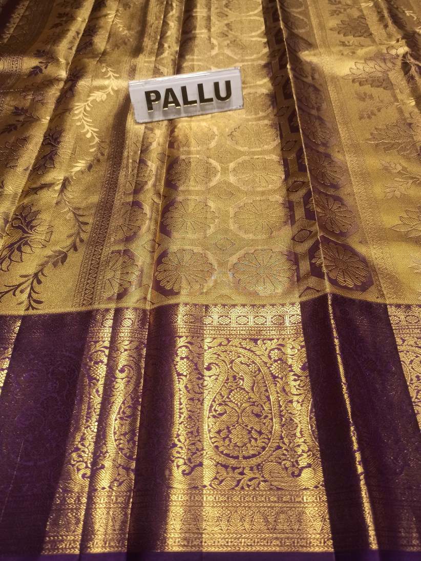 Pure Kanchipuram Silk Saree.