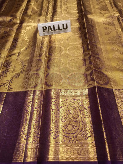 Pure Kanchipuram Silk Saree.