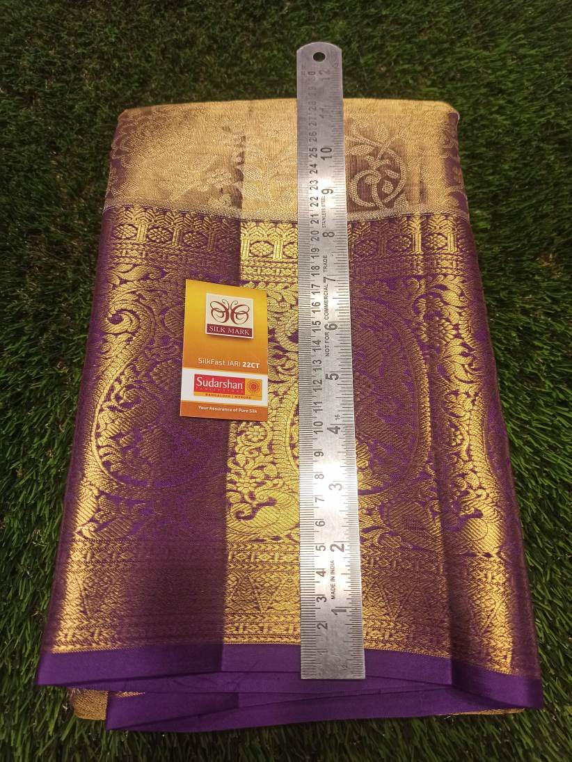 Pure Kanchipuram Silk Saree.