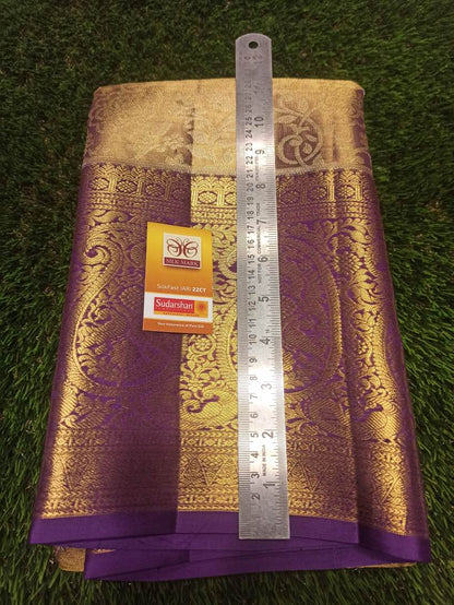 Pure Kanchipuram Silk Saree.