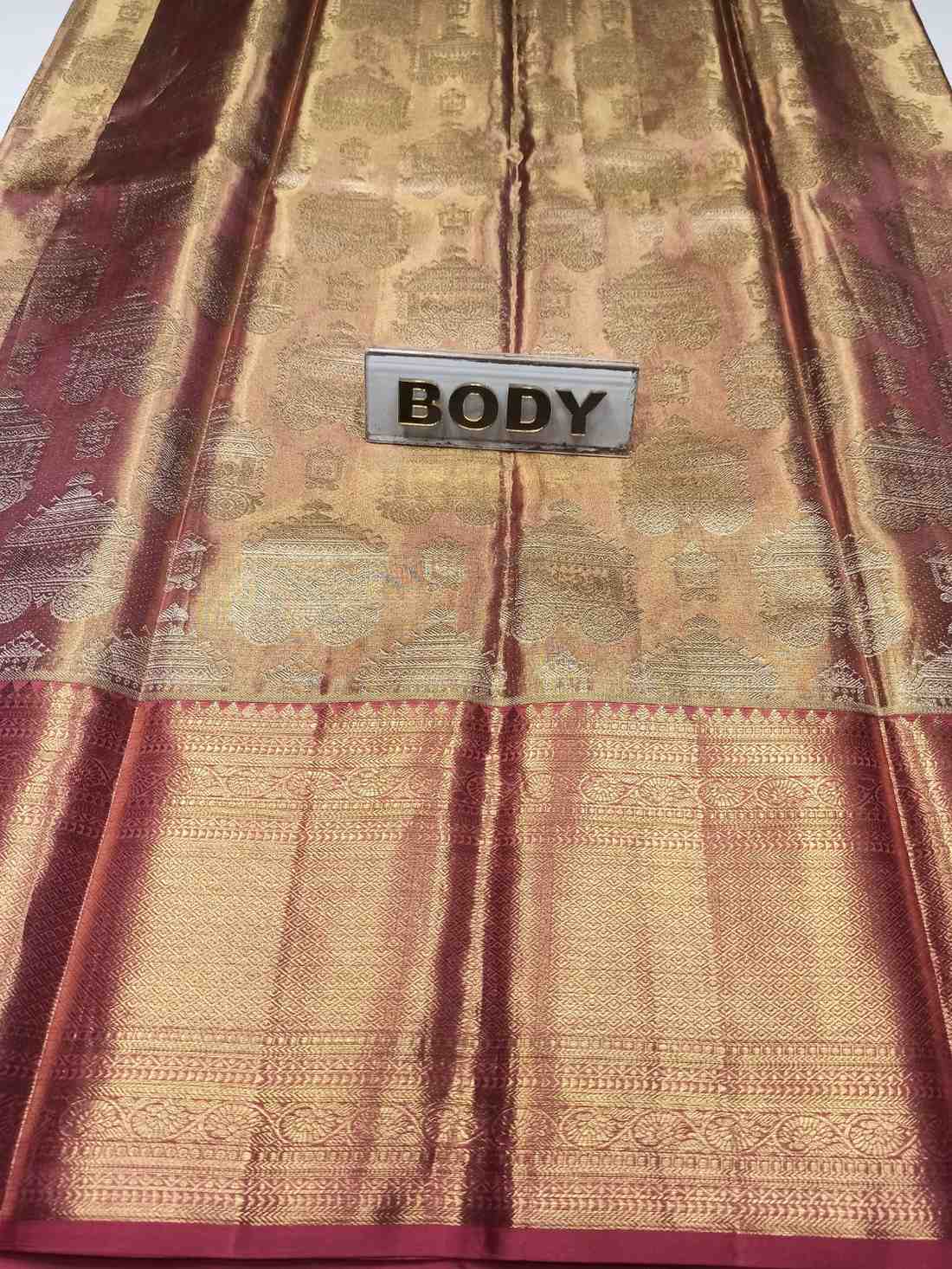 Pure Kanchipuram Silk Saree.