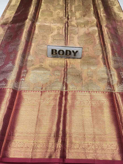 Pure Kanchipuram Silk Saree.