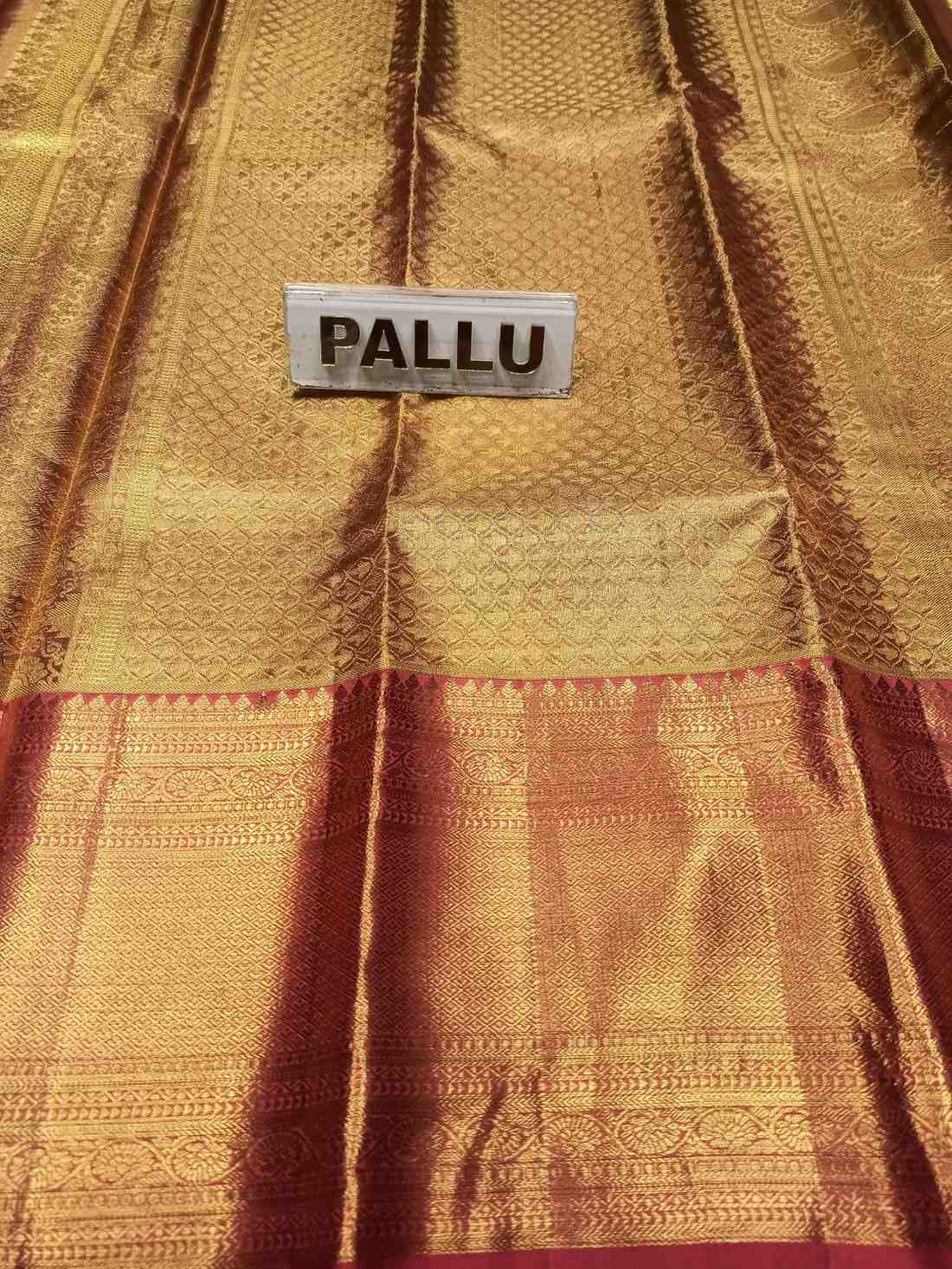 Pure Kanchipuram Silk Saree.