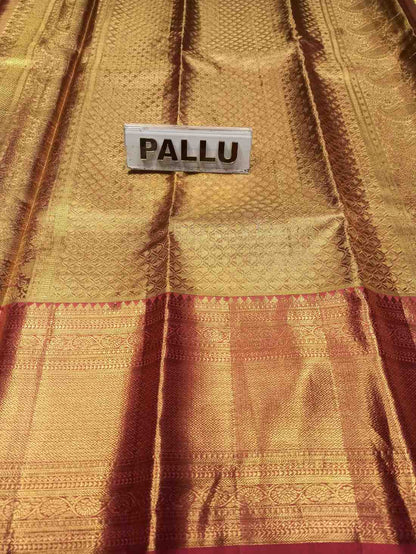 Pure Kanchipuram Silk Saree.
