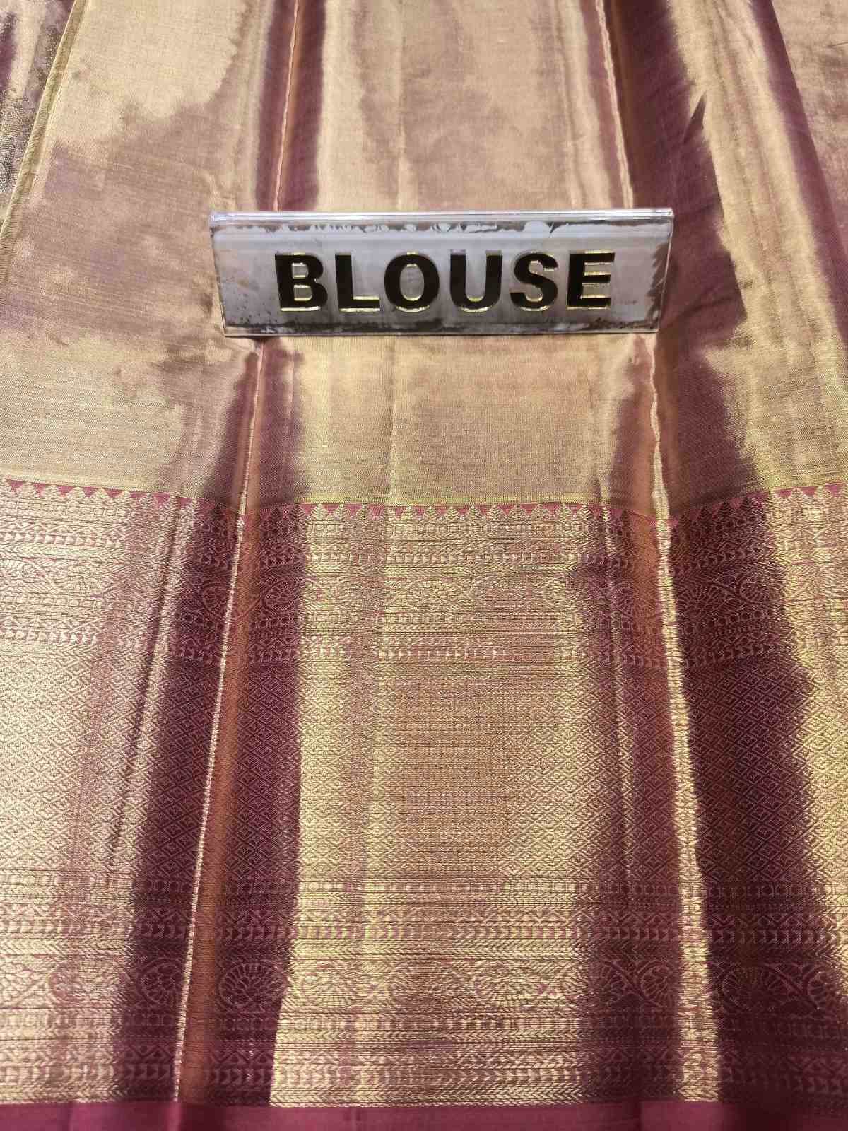 Pure Kanchipuram Silk Saree.
