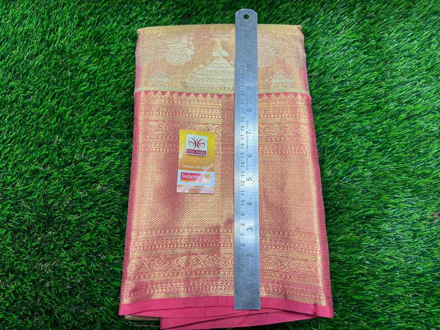 Pure Kanchipuram Silk Saree.