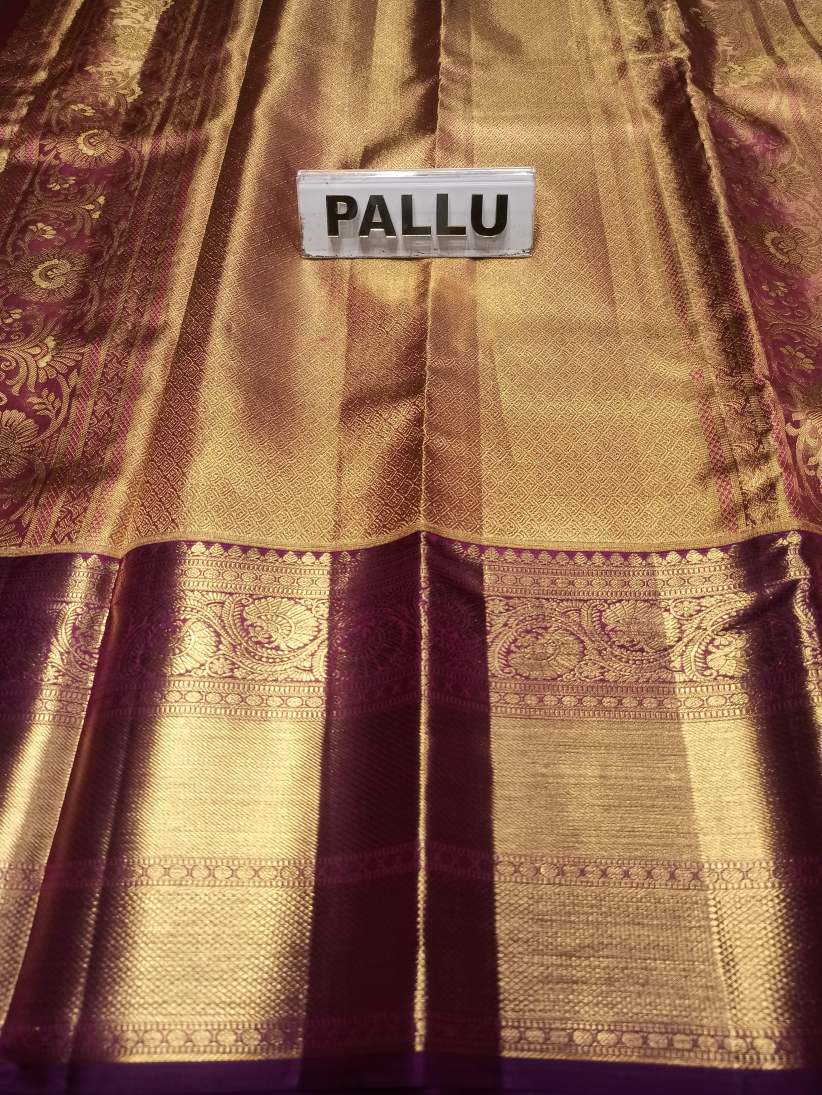 Pure Kanchipuram Silk Saree.