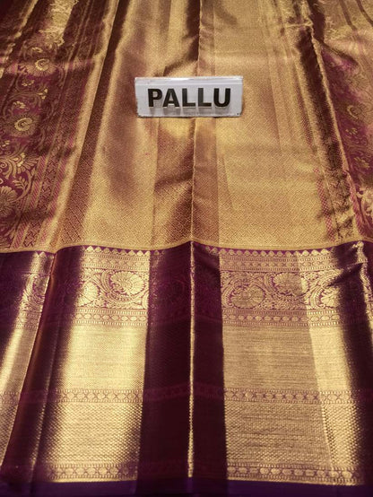 Pure Kanchipuram Silk Saree.