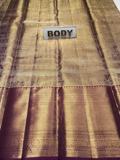 Pure Kanchipuram Silk Saree.