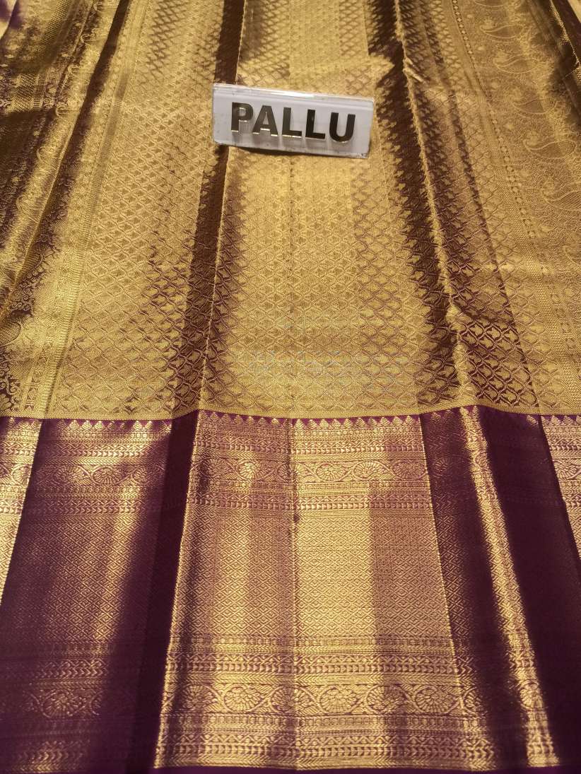 Pure Kanchipuram Silk Saree.