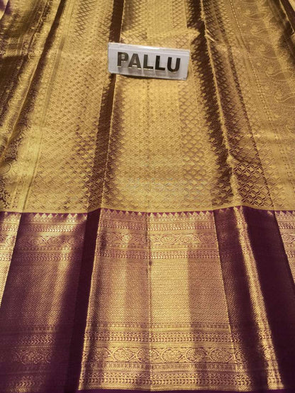 Pure Kanchipuram Silk Saree.
