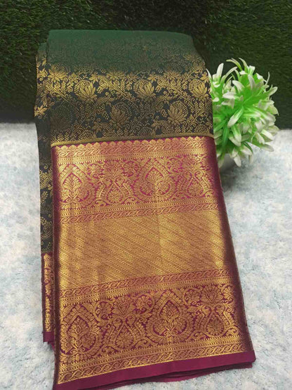 Pure Kanchipuram Silk Saree.