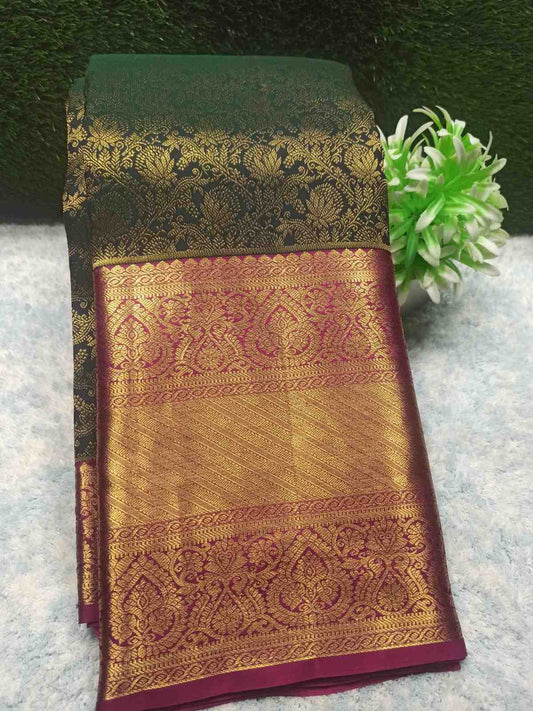 Pure Kanchipuram Silk Saree.