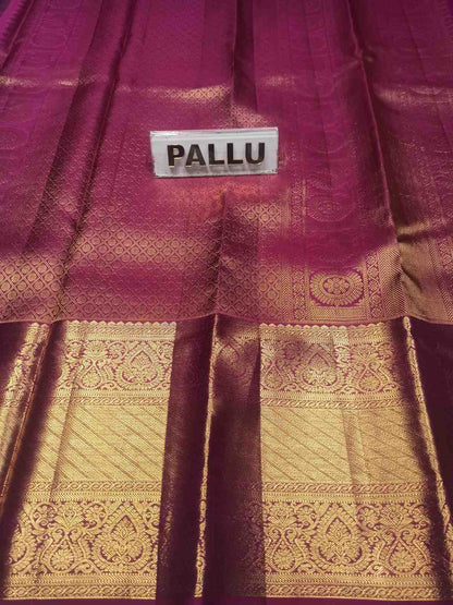 Pure Kanchipuram Silk Saree.