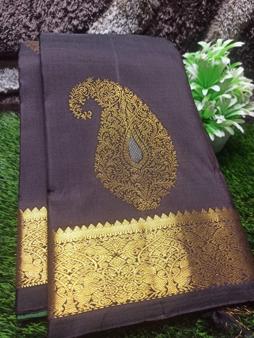 Pure Kanchipuram Silk Saree.