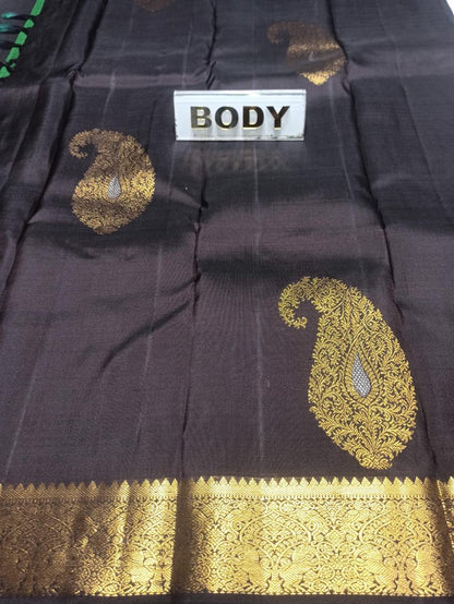 Pure Kanchipuram Silk Saree.
