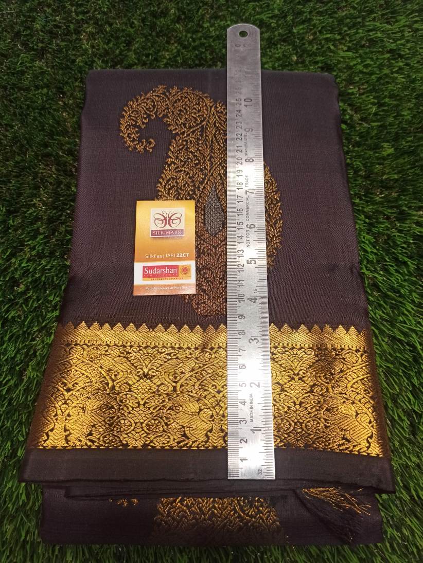 Pure Kanchipuram Silk Saree.