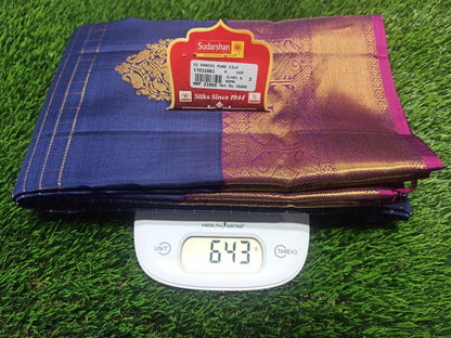 Pure Kanchipuram Silk Saree.