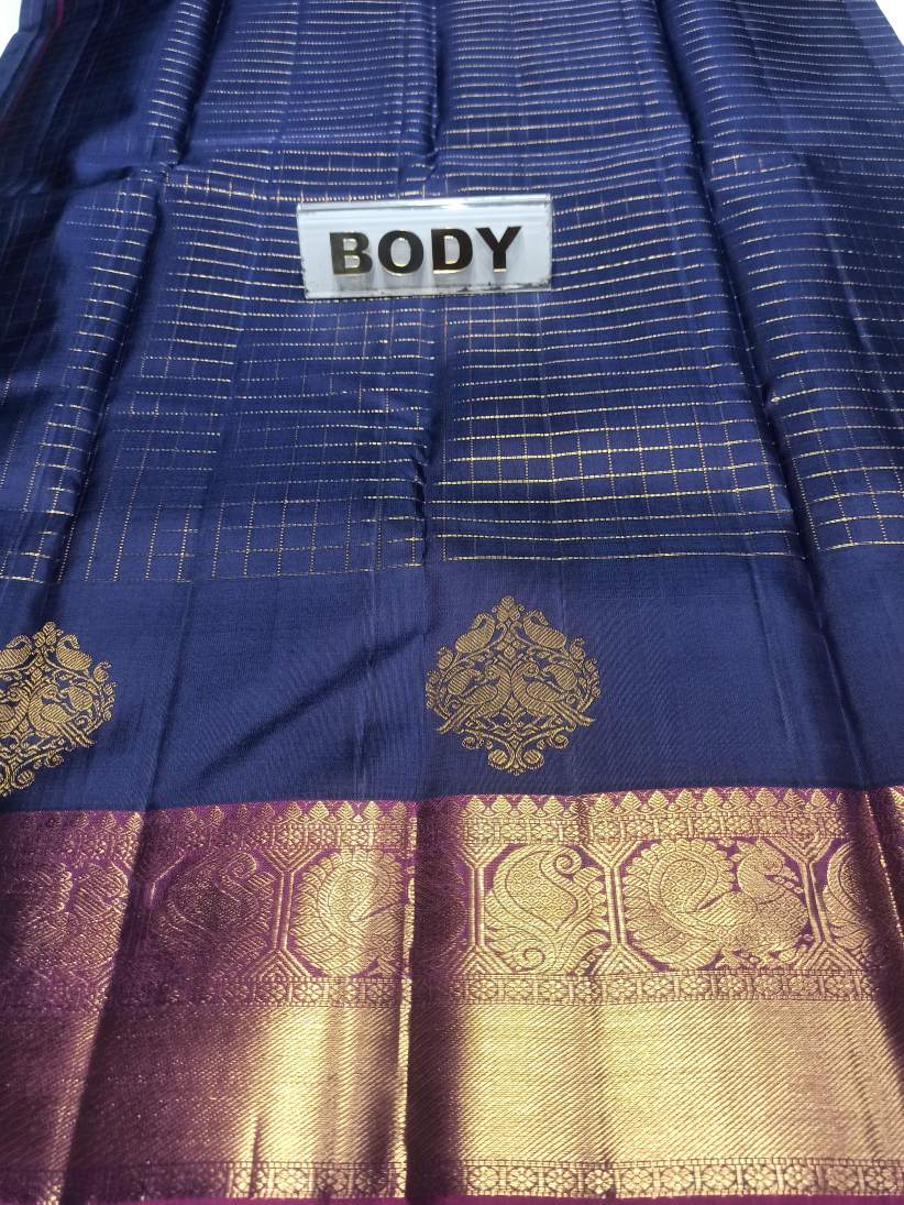 Pure Kanchipuram Silk Saree.