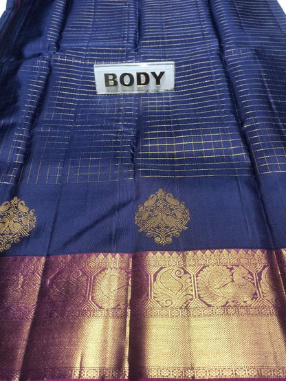 Pure Kanchipuram Silk Saree.