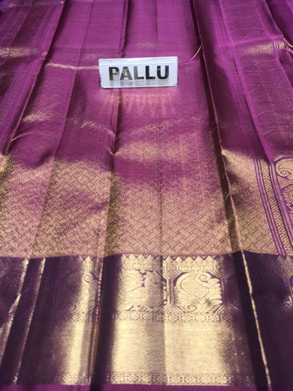 Pure Kanchipuram Silk Saree.