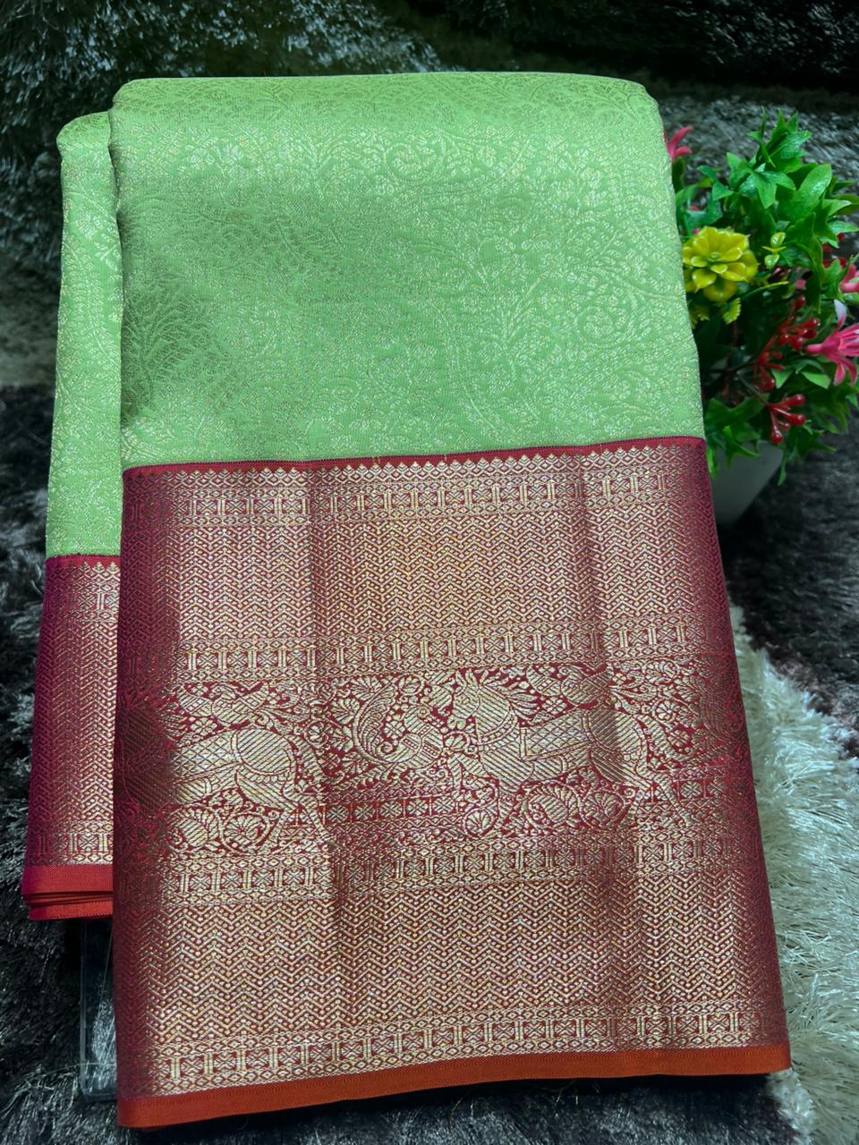 Pure Kanchipuram Silk Saree