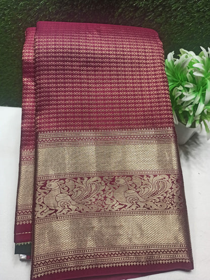 Pure Kanchipuram Silk Saree.