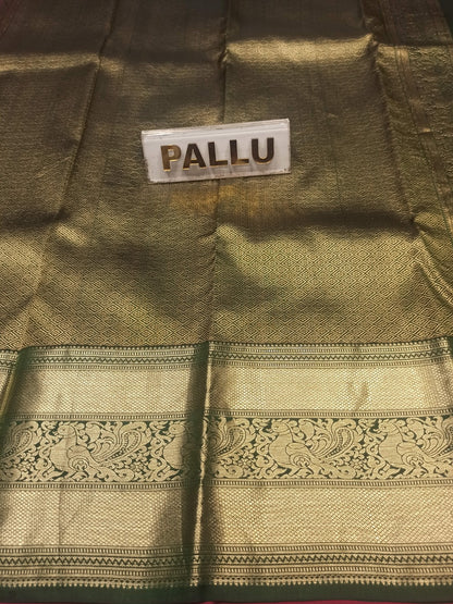 Pure Kanchipuram Silk Saree.