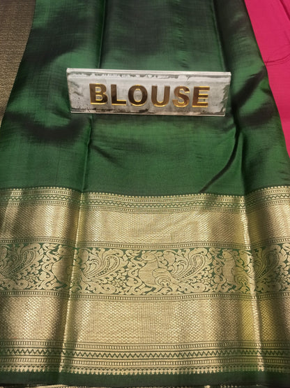Pure Kanchipuram Silk Saree.