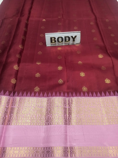 Pure Kanchipuram Silk Saree.
