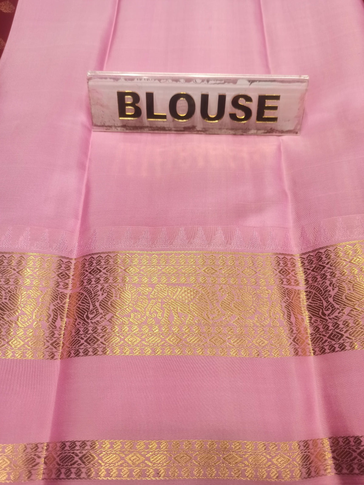 Pure Kanchipuram Silk Saree.