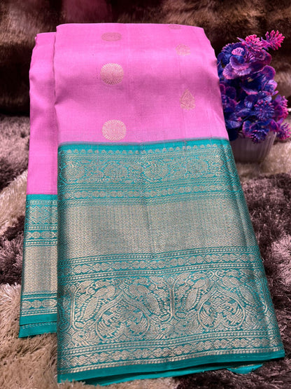 Pure Kanchipuram Silk Saree.