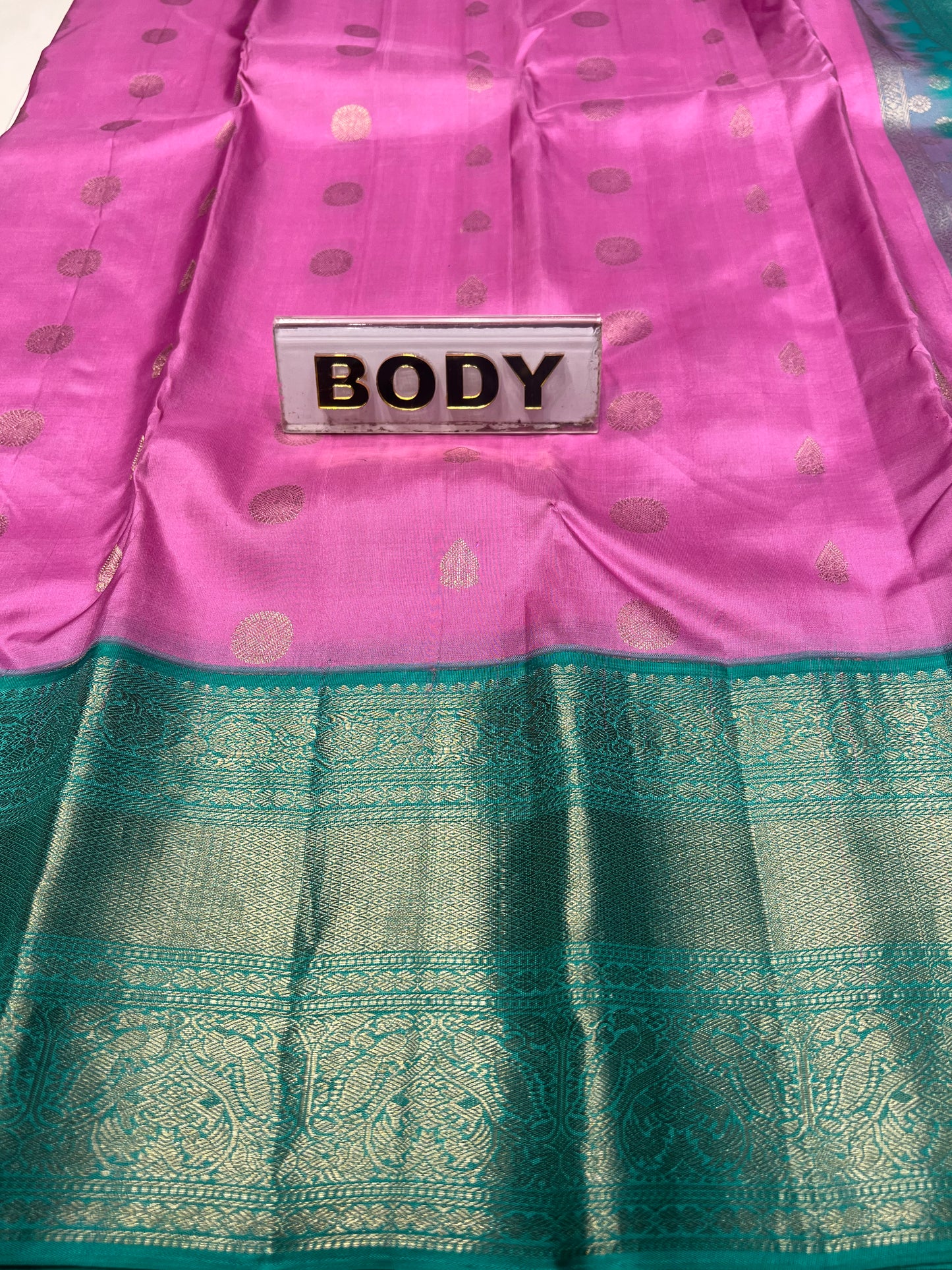 Pure Kanchipuram Silk Saree.