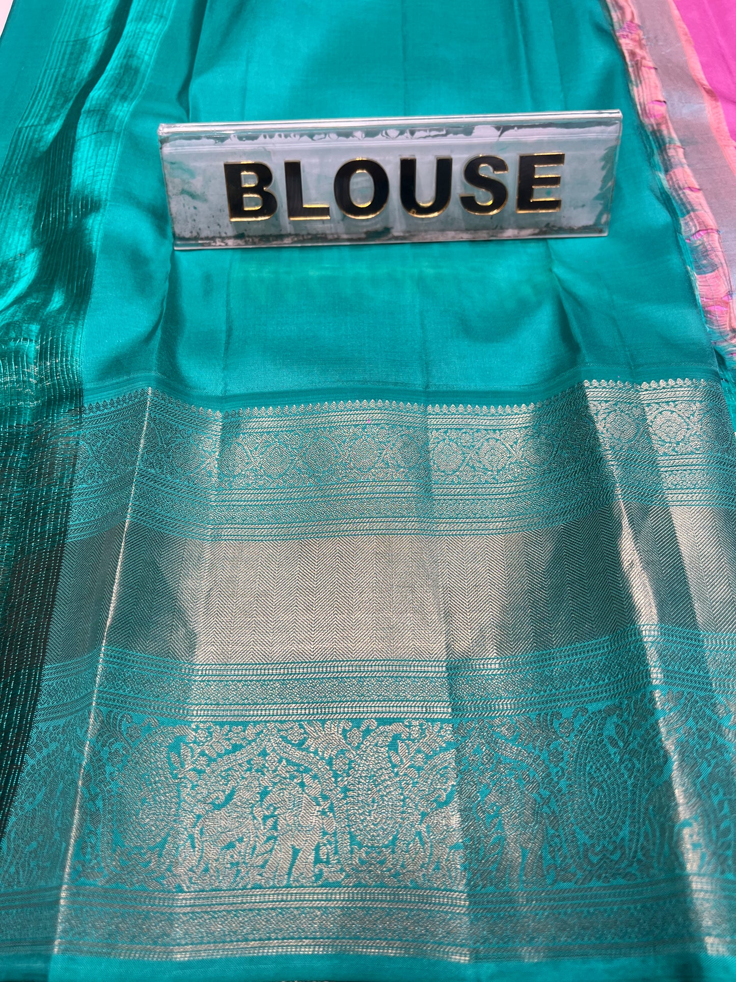 Pure Kanchipuram Silk Saree.
