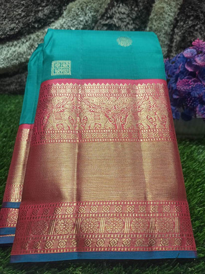 Pure Kanchipuram Silk Saree.