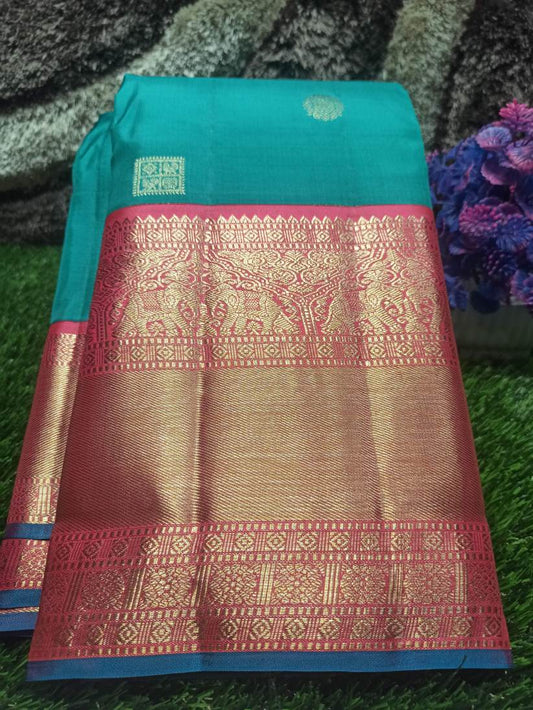 Pure Kanchipuram Silk Saree.