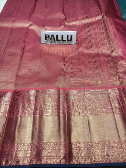 Pure Kanchipuram Silk Saree.