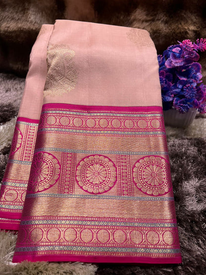 Pure Kanchipuram Silk Saree.