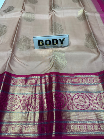 Pure Kanchipuram Silk Saree.