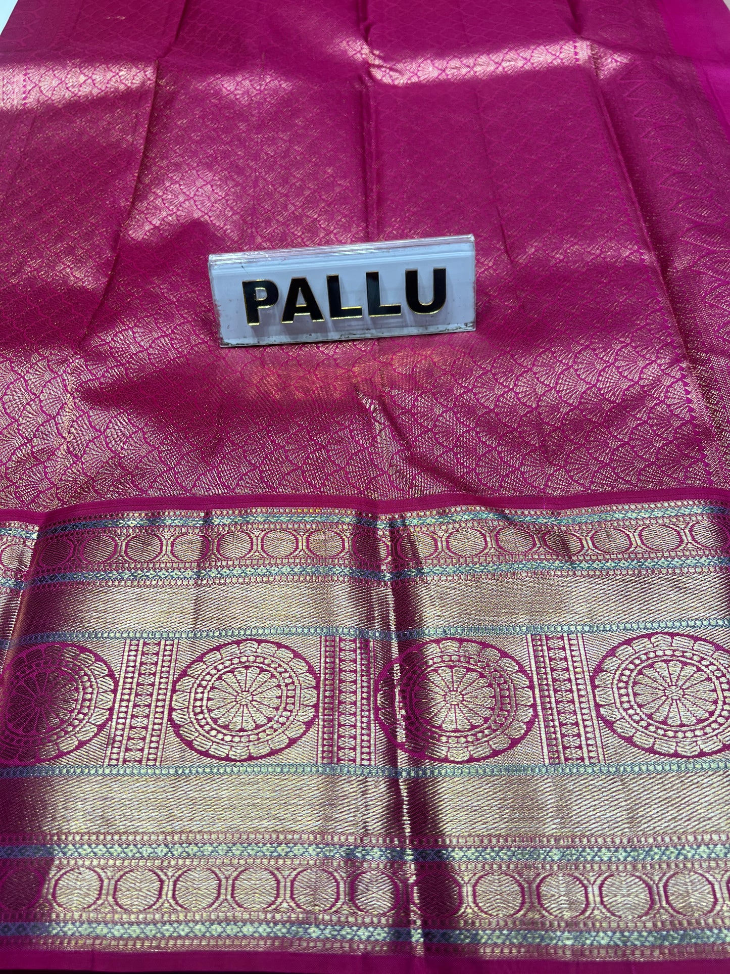 Pure Kanchipuram Silk Saree.