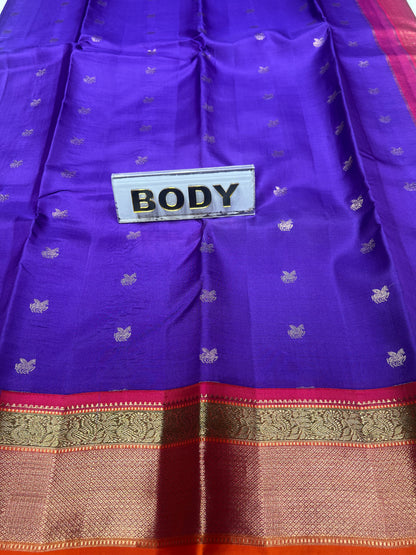 Pure Kanchipuram Silk Saree.