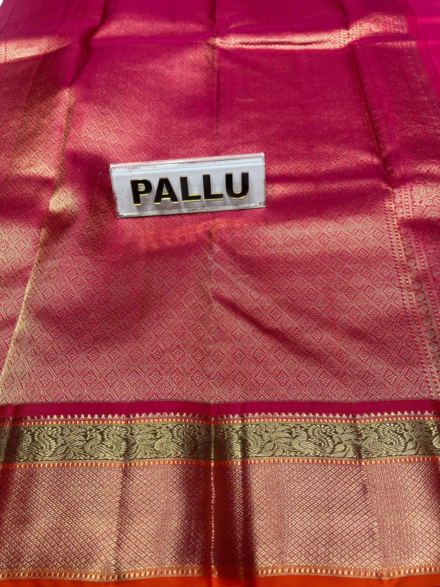 Pure Kanchipuram Silk Saree.
