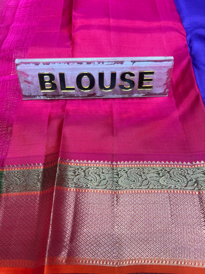 Pure Kanchipuram Silk Saree.